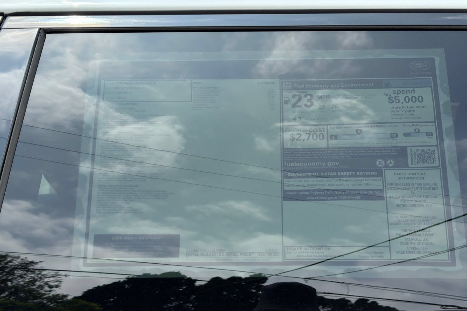 New 2026 Land Rover Range Rover Velar S AWD/4WD image 30