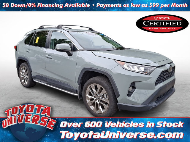 Certified 2021 Toyota RAV4 XLE Premium AWD/4WD image 1
