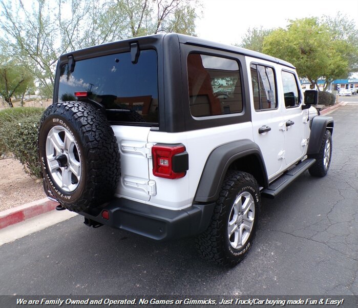 Used 2018 Jeep Wrangler Unlimited Sport S AWD/4WD image 6