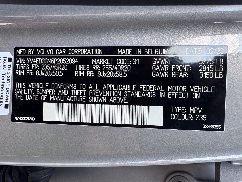 Used 2023 Volvo C40 P8 Recharge Ultimate AWD/4WD image 44
