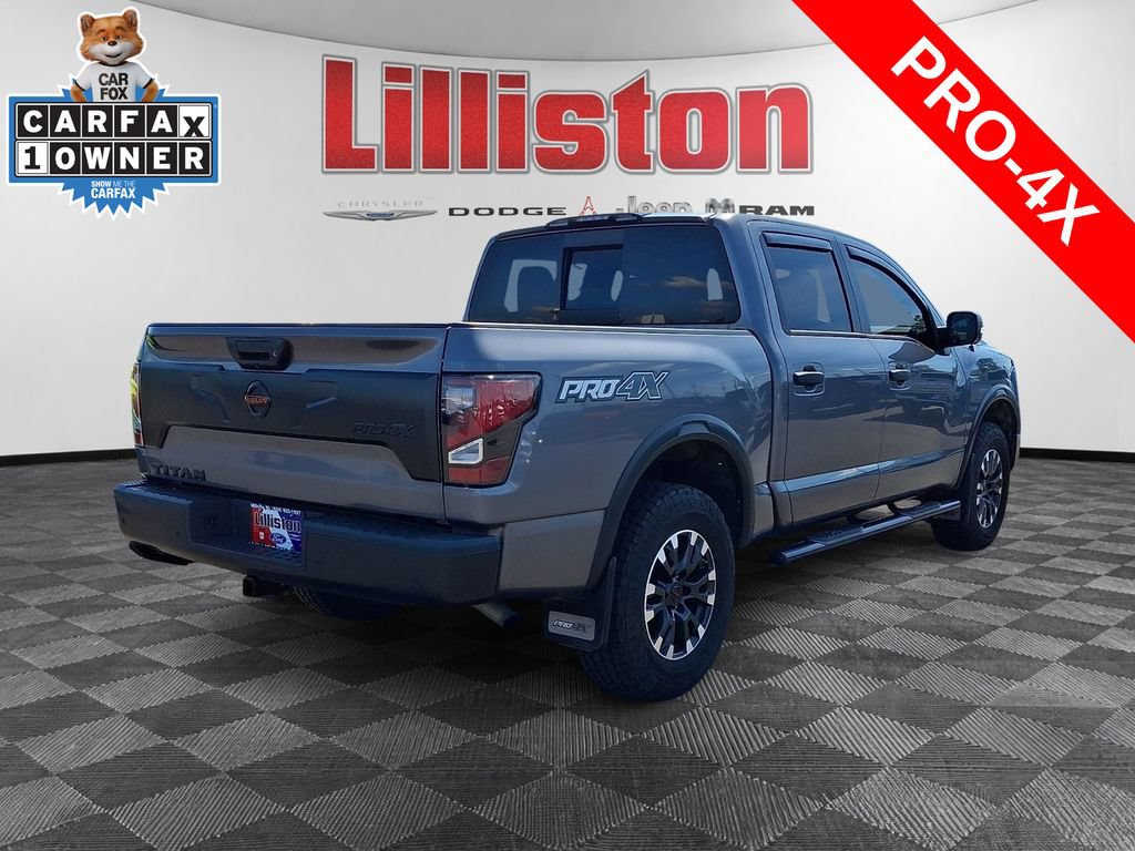 Used 2021 Nissan Titan PRO-4X w/ Pro-4x Convenience Package AWD/4WD image 4