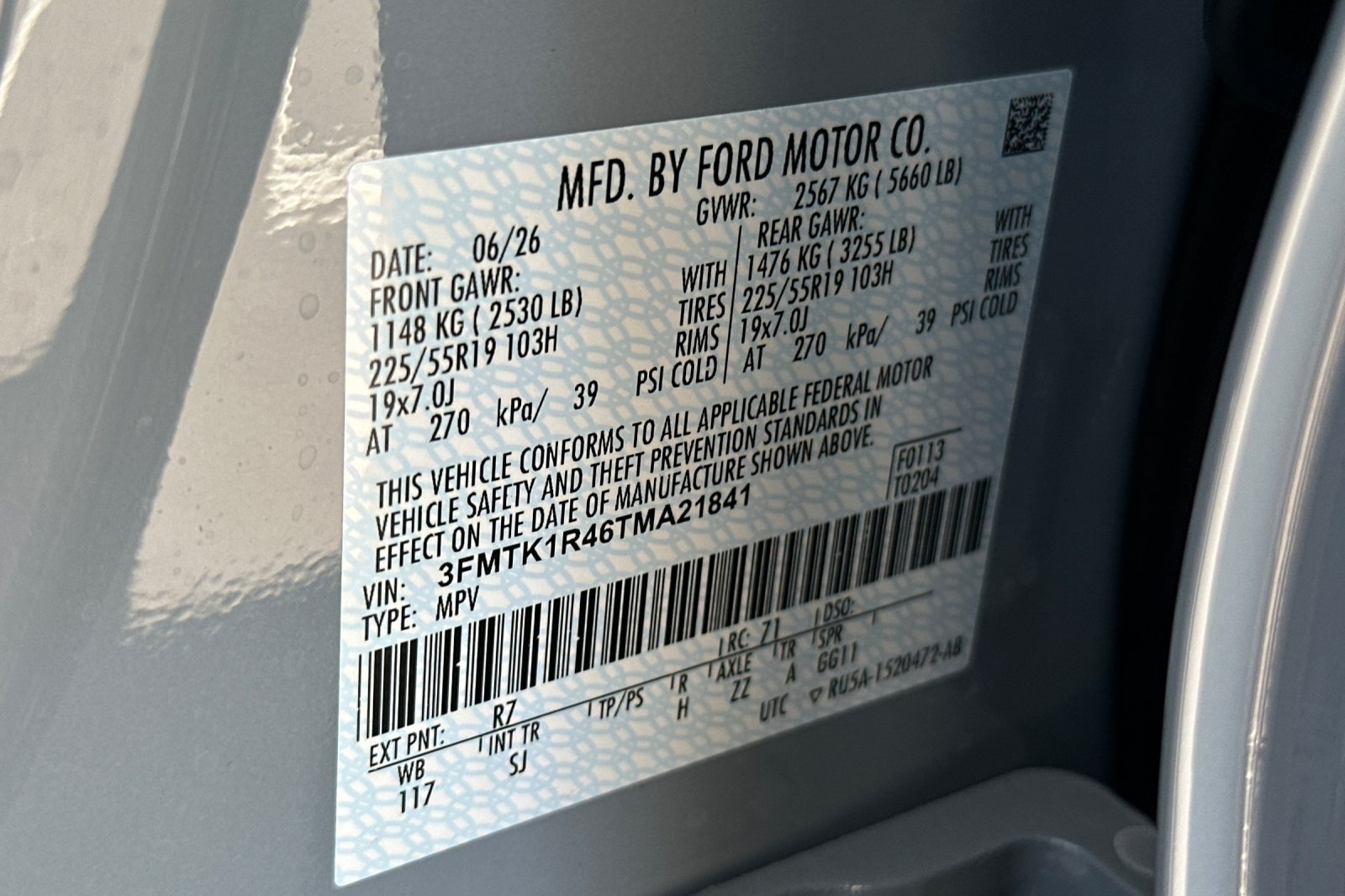New 2026 Ford Mustang Mach-E Select w/ Comfort Package Lite RWD image 28