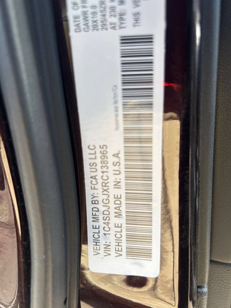 Certified 2024 Dodge Durango SRT AWD/4WD image 10