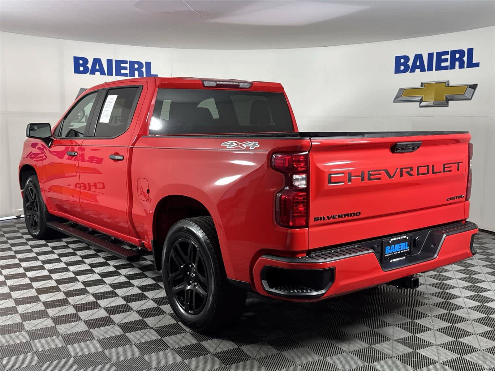 Used 2023 Chevrolet Silverado 1500 Custom w/ LPO, Dark Essentials Package AWD/4WD image 3