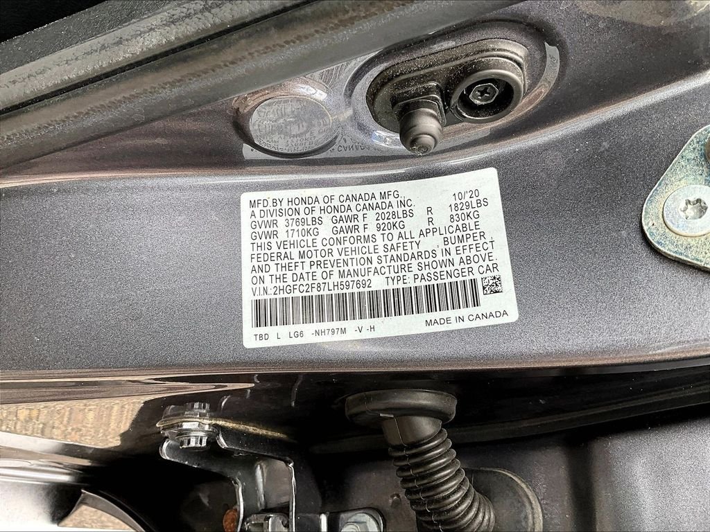 Used 2020 Honda Civic Sport image 34