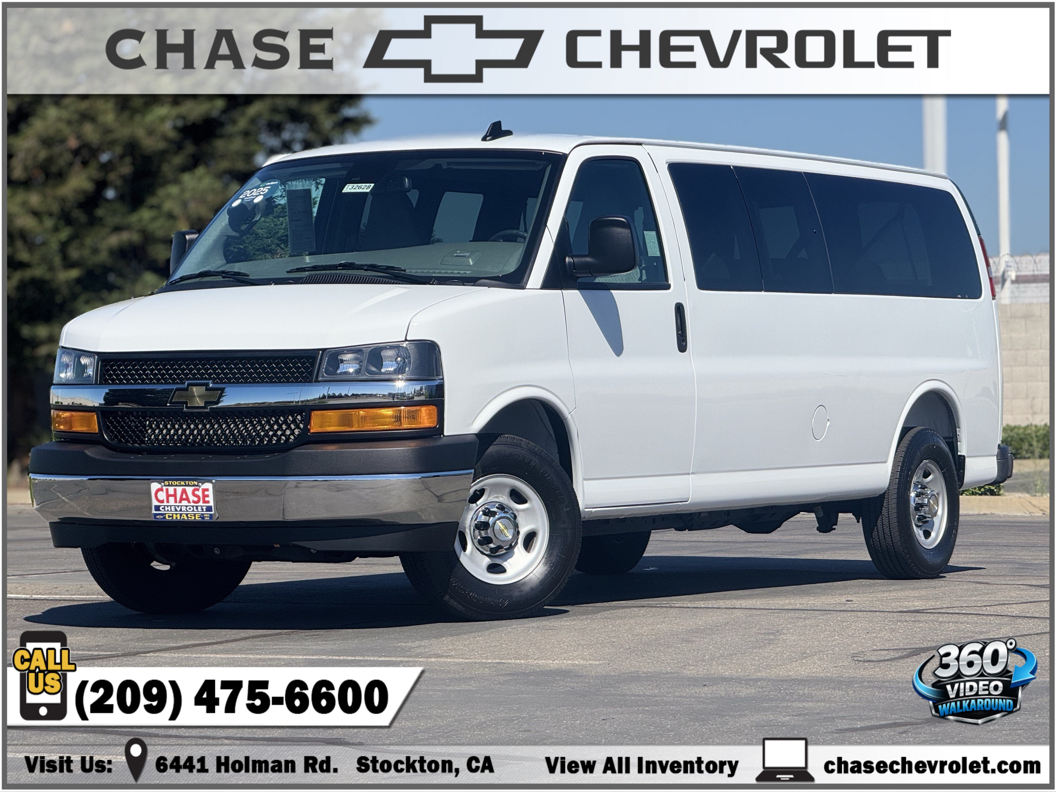 Certified 2025 Chevrolet Express 3500 LT w/ LT Preferred Equipment Group