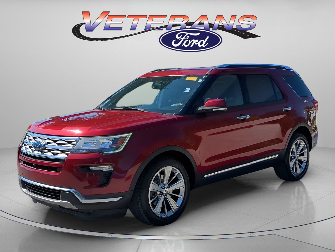 Certified 2019 Ford Explorer Limited w/ Class III Trailer Tow Package