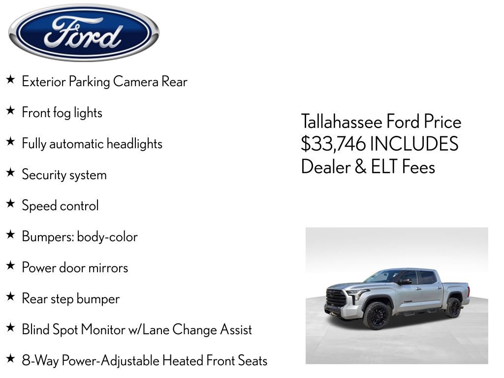 Used 2024 Toyota Tundra SR5 w/ SR5 Premium Package AWD/4WD image 9