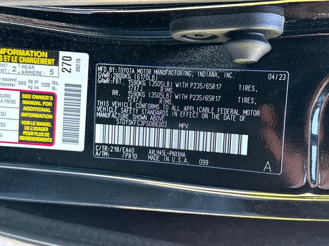 Used 2023 Toyota Sienna XLE AWD/4WD image 23
