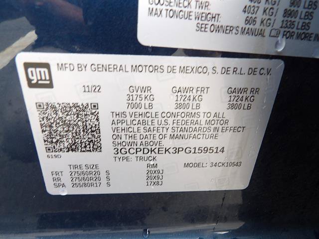 Certified 2023 Chevrolet Silverado 1500 LT AWD/4WD image 12