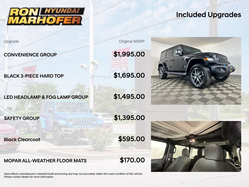 Used 2024 Jeep Wrangler Unlimited w/ Convenience Group AWD/4WD image 6
