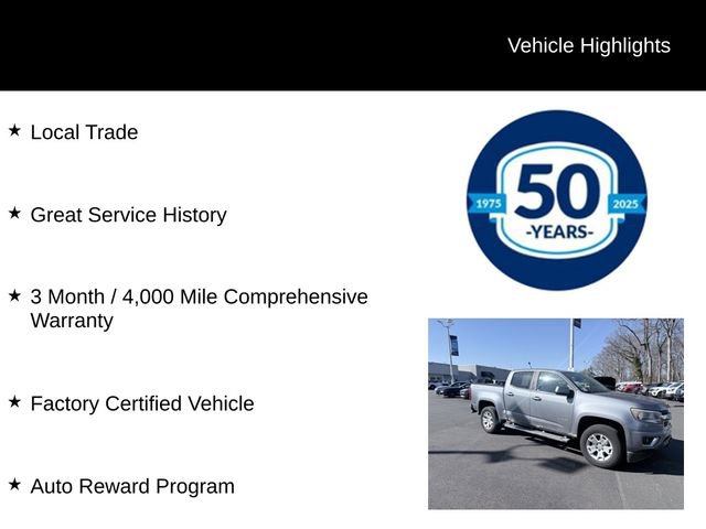 Used 2018 Chevrolet Colorado LT w/ LT Convenience Package image 5