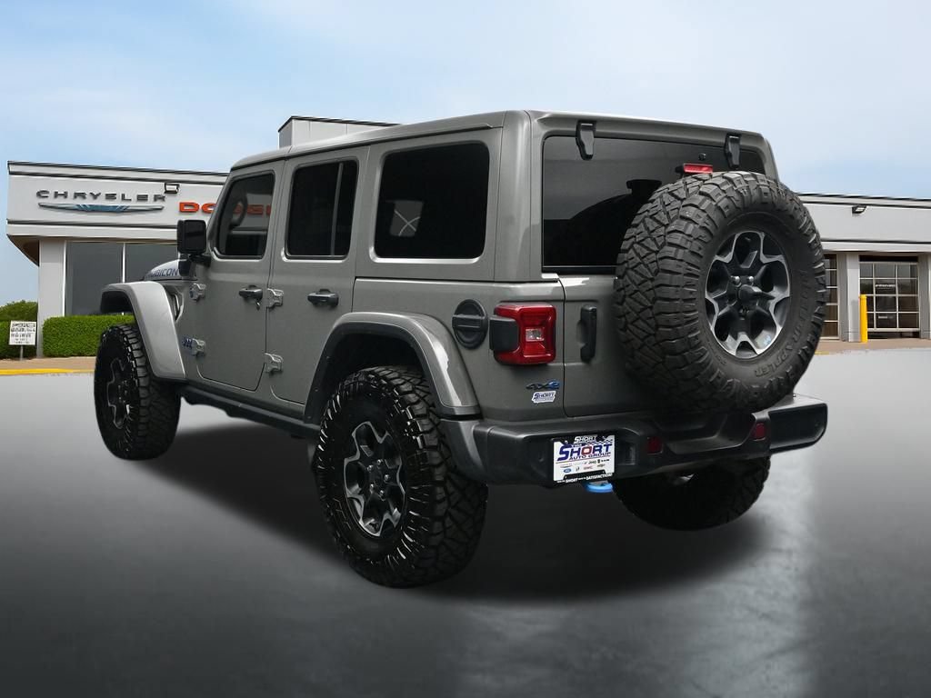 Used 2022 Jeep Wrangler Unlimited Rubicon 4xe w/ Dual Top Group AWD/4WD image 3