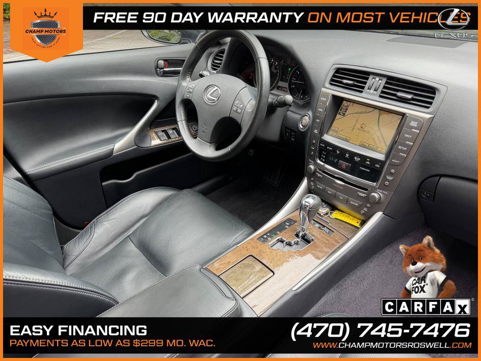 Used 2010 Lexus IS 250 w/ Preferred Accessory Package RWD image 37