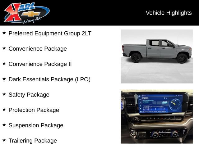 Certified 2024 Chevrolet Silverado 1500 LT Trail Boss w/ Convenience Package II AWD/4WD image 2