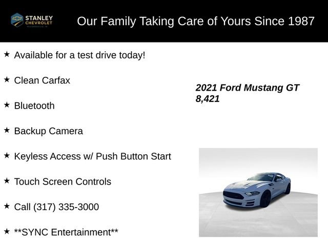 Used 2021 Ford Mustang GT w/ Equipment Group 301A RWD image 9