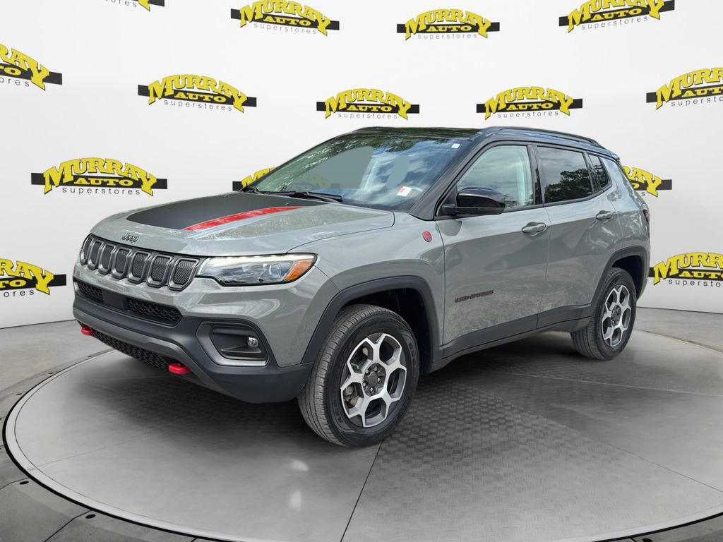Used 2022 Jeep Compass Trailhawk w/ Trailhawk Elite Group AWD/4WD image 1