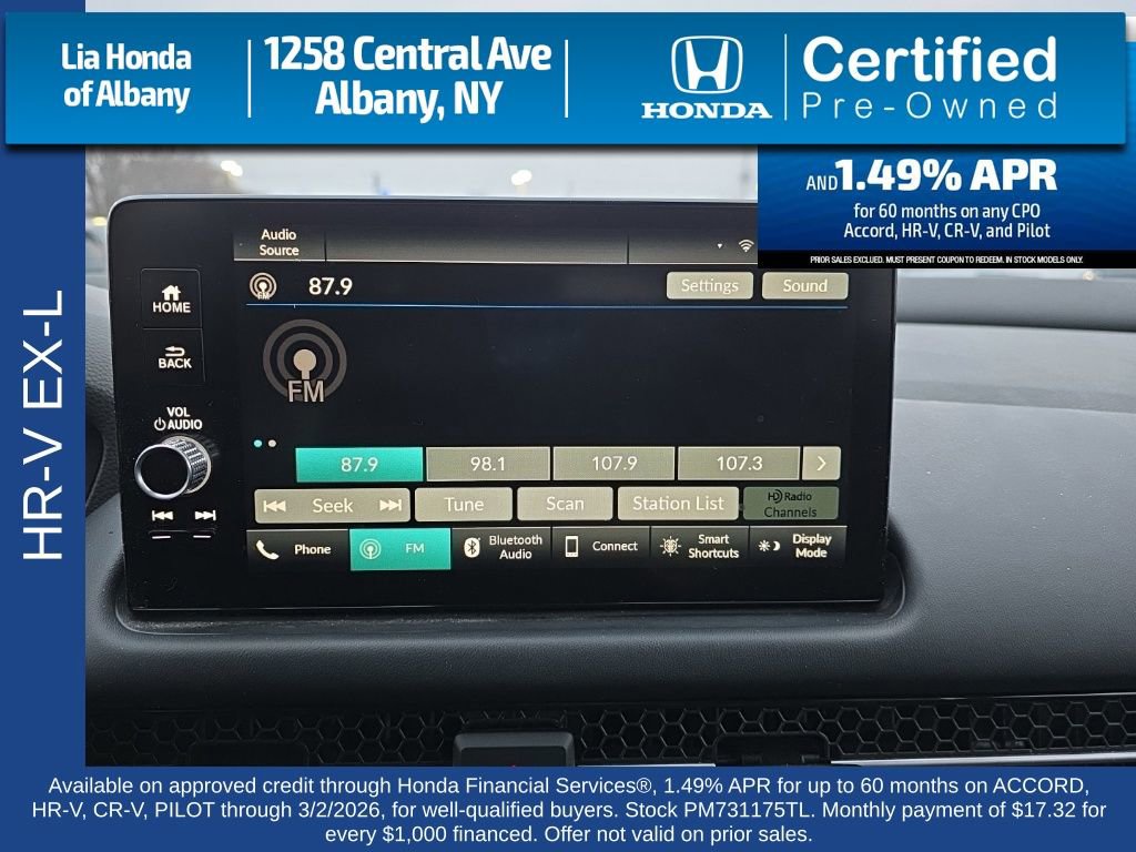 Certified 2023 Honda HR-V EX-L image 16