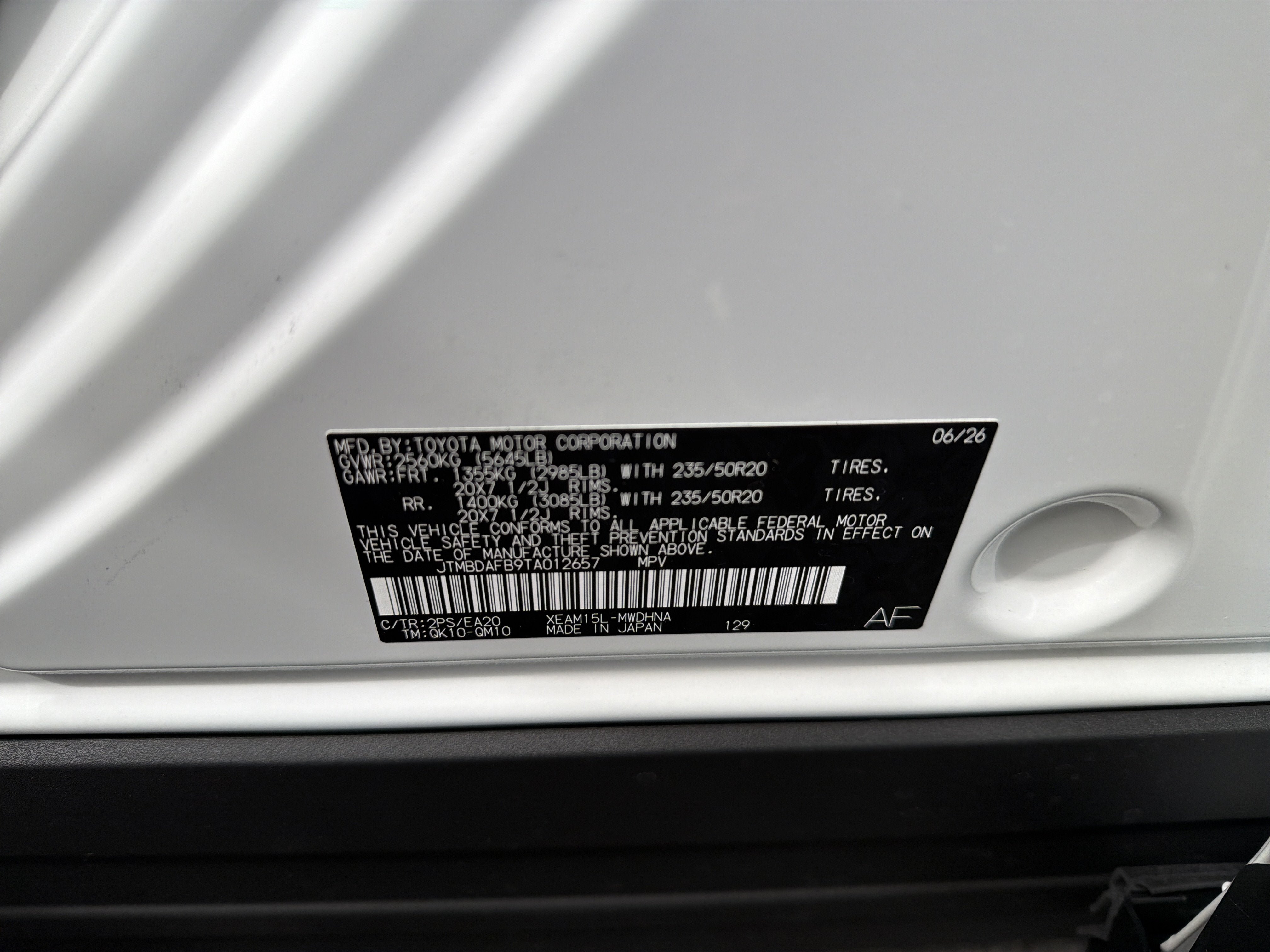 New 2026 Toyota bZ AWD/4WD image 13