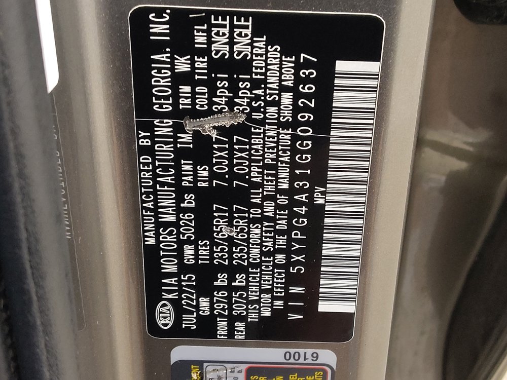 Used 2016 Kia Sorento FWD image 33