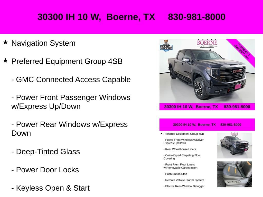 Used 2023 GMC Sierra 1500 AT4 w/ Technology Package image 10