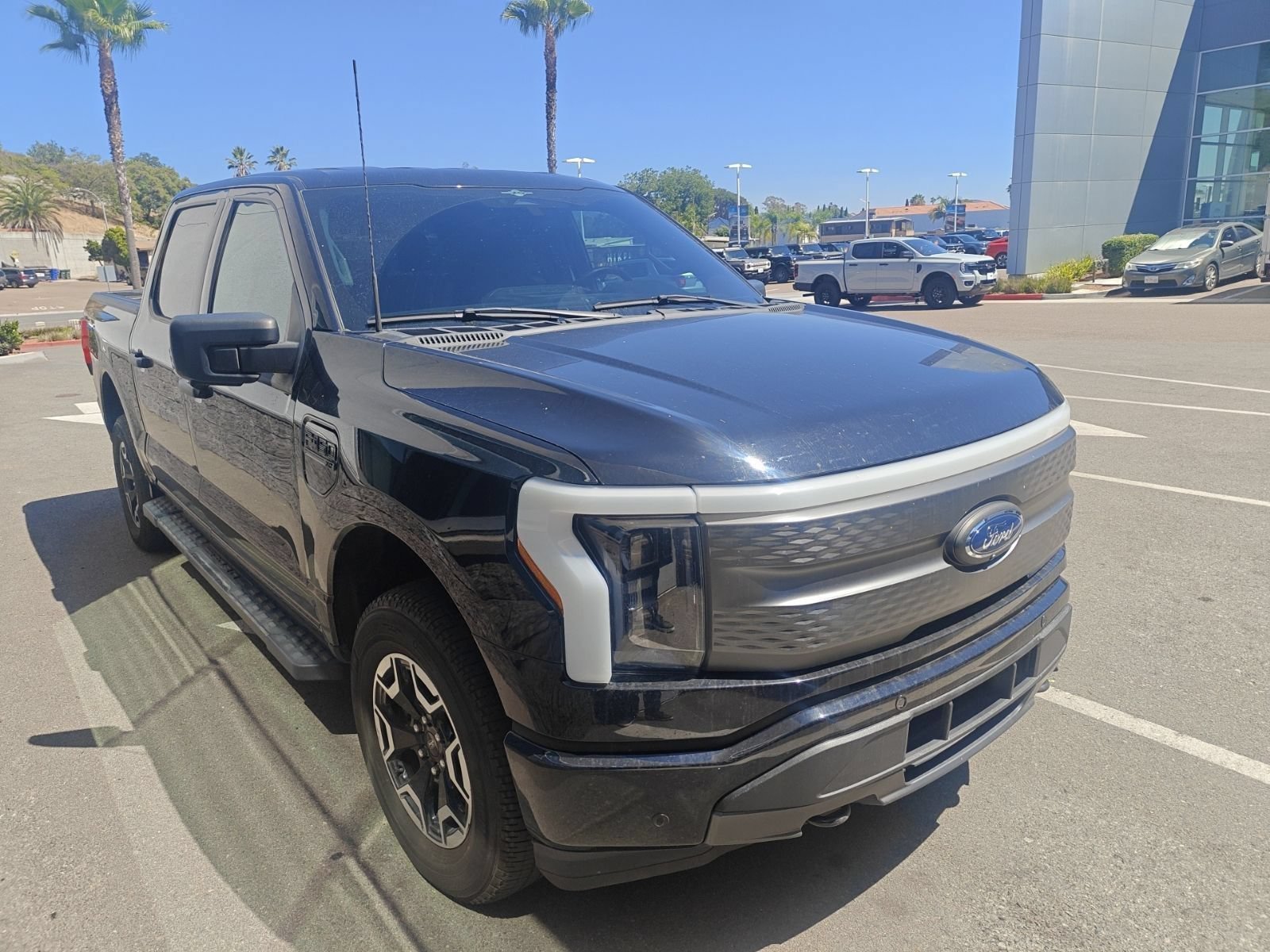 Used 2023 Ford F150 Lightning XLT w/ Tow Technology Package AWD/4WD image 2