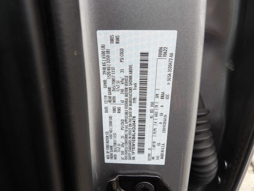 Used 2020 Ford F150 XL w/ XL Power Equipment Group AWD/4WD image 61