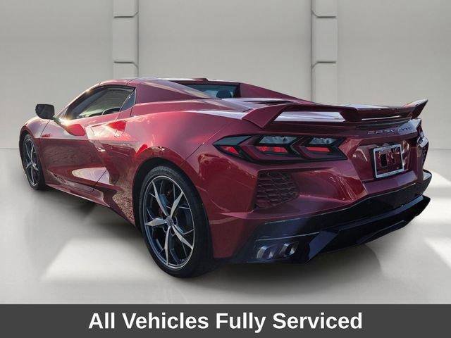 Certified 2022 Chevrolet Corvette Stingray Premium Conv w/ Chrome Exterior Badge Package RWD image 3