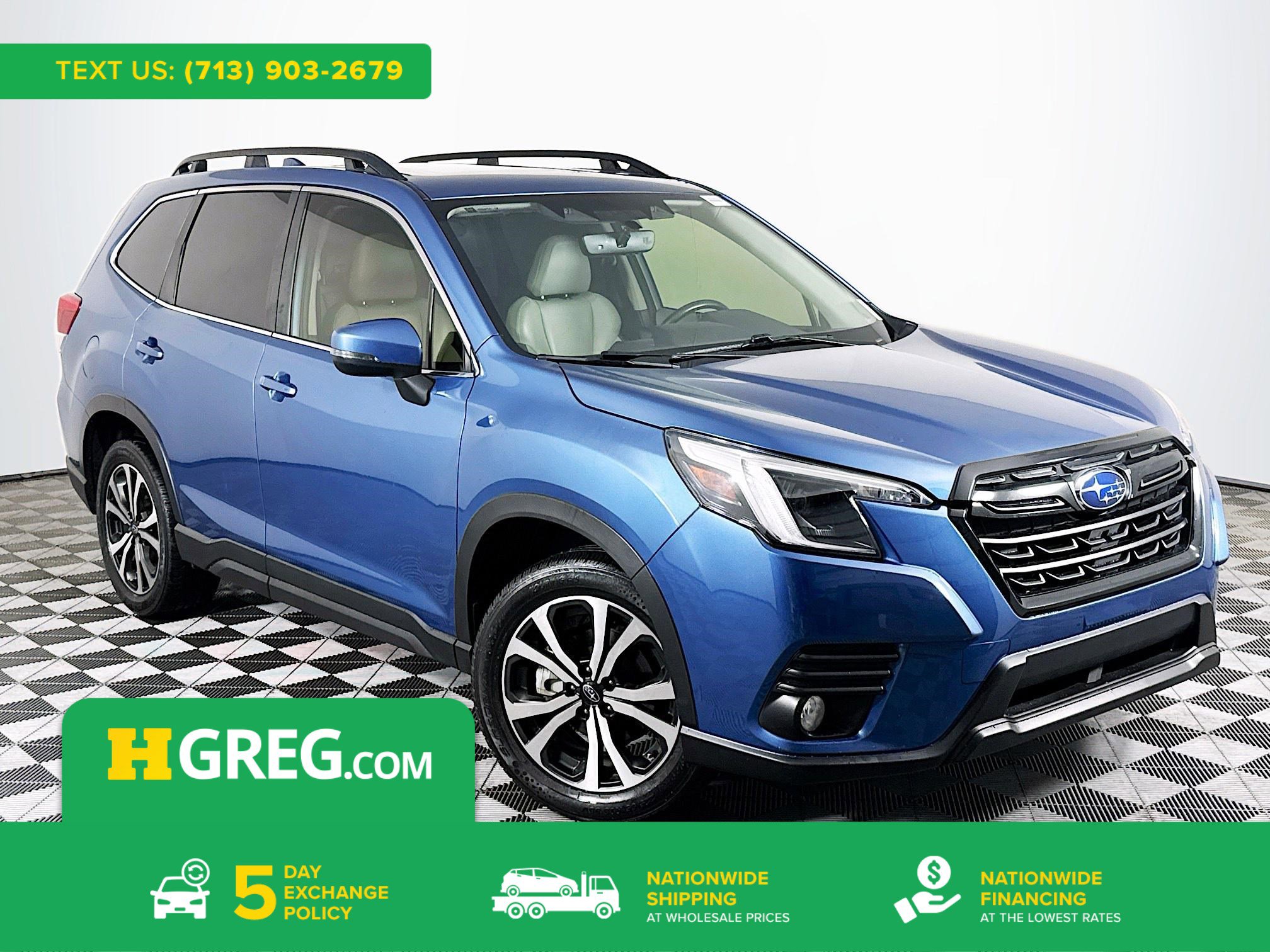 Used 2023 Subaru Forester Limited w/ Popular Package #2 AWD/4WD image 1