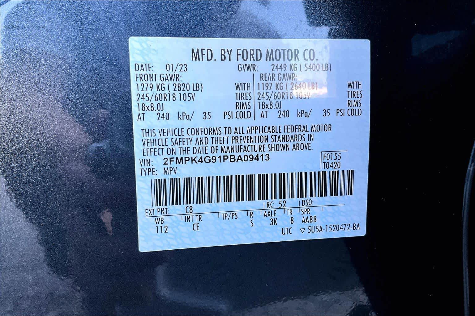 Certified 2023 Ford Edge SE image 34