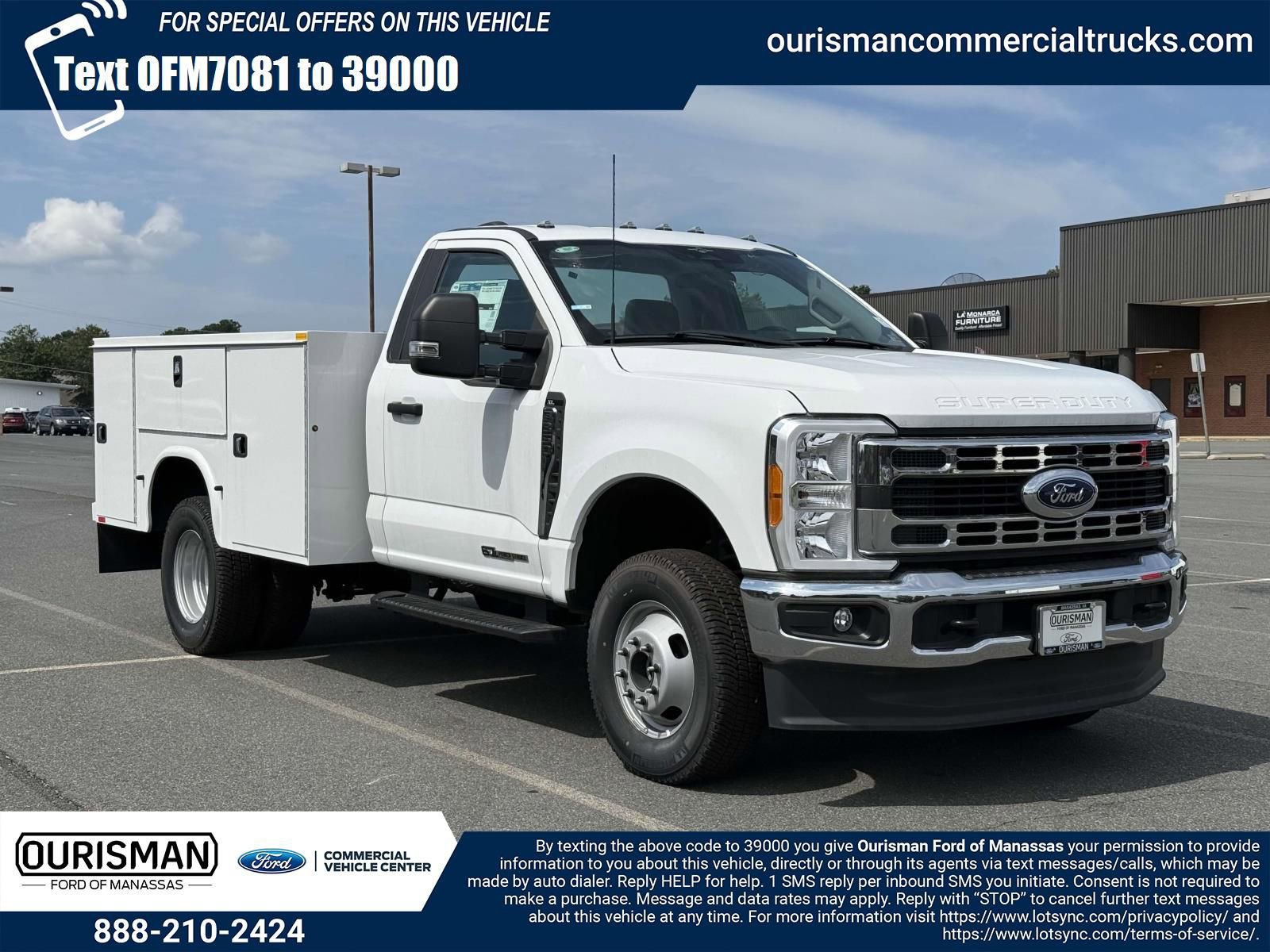 New 2023 Ford F350 XL w/ Snow Plow Prep Package