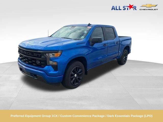 Used 2022 Chevrolet Silverado 1500 Custom w/ LPO, Dark Essentials Package image 1