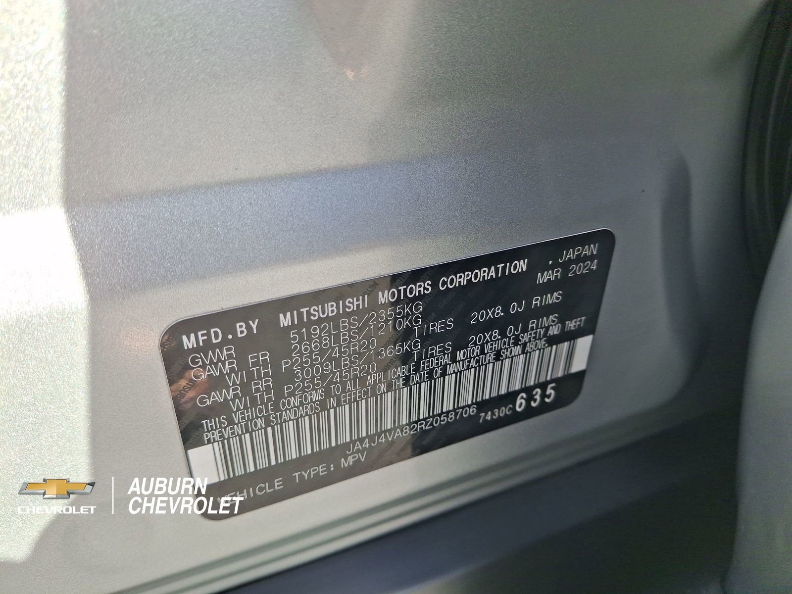 Used 2024 Mitsubishi Outlander SE AWD/4WD image 32