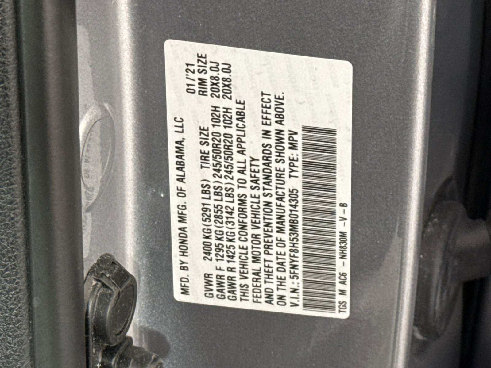 Used 2021 Honda Passport EX-L image 28