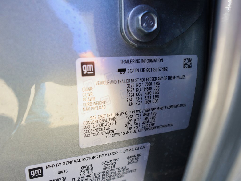 New 2026 GMC Sierra 1500 Elevation image 33