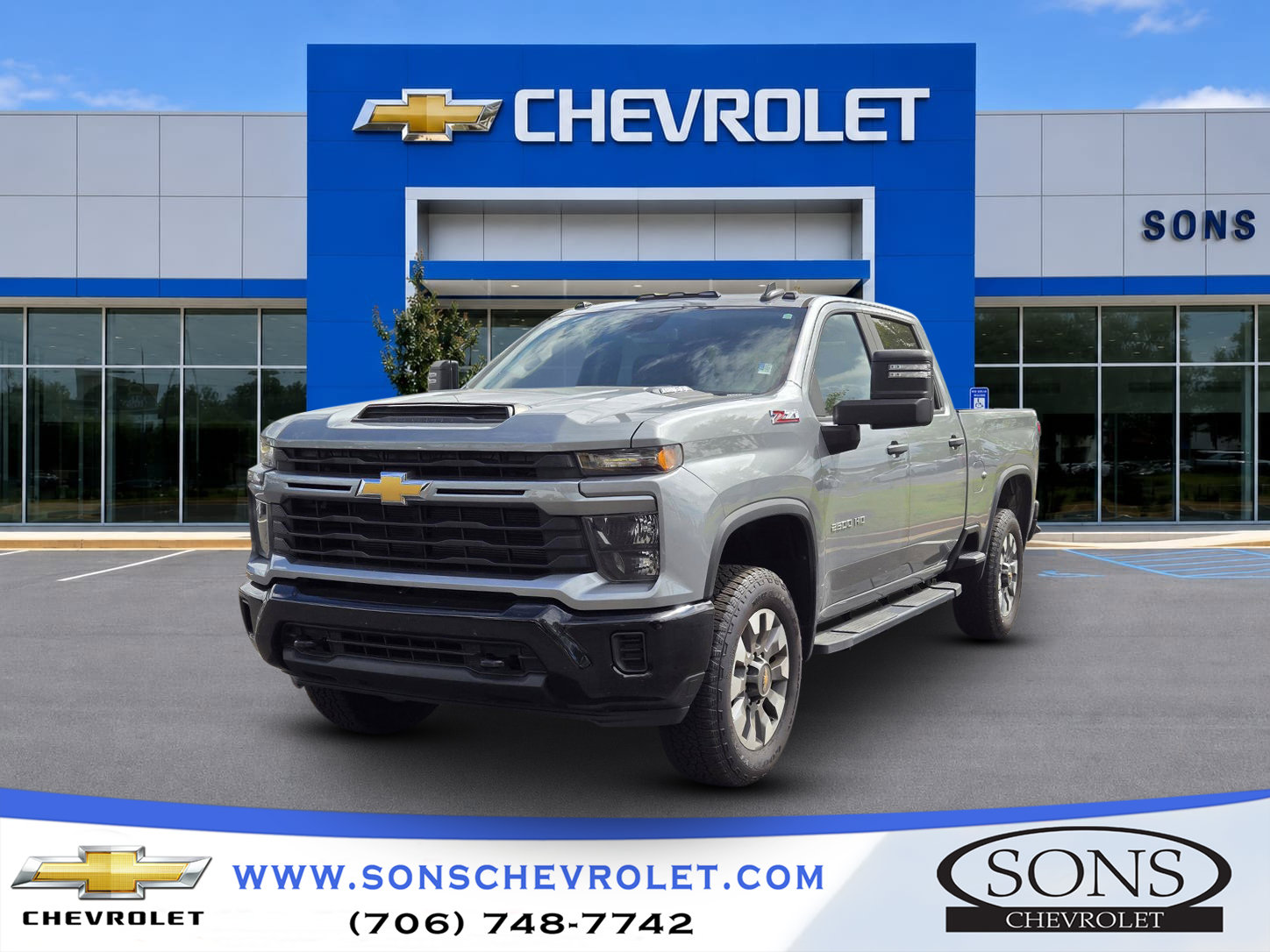 Used 2024 Chevrolet Silverado 2500 Custom w/ Custom Value Package