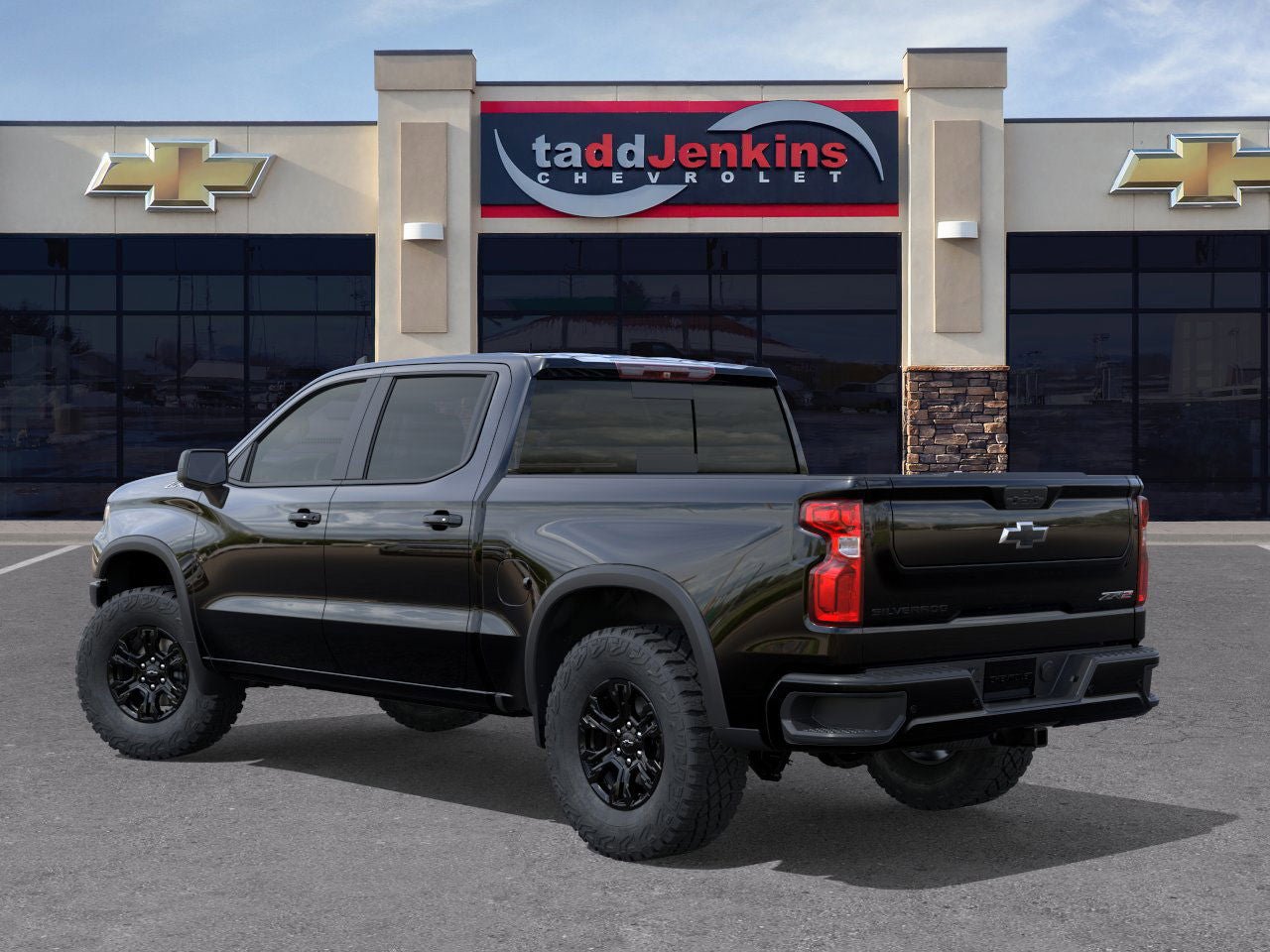 New 2026 Chevrolet Silverado 1500 ZR2 w/ Dark Appearance Package AWD/4WD image 3
