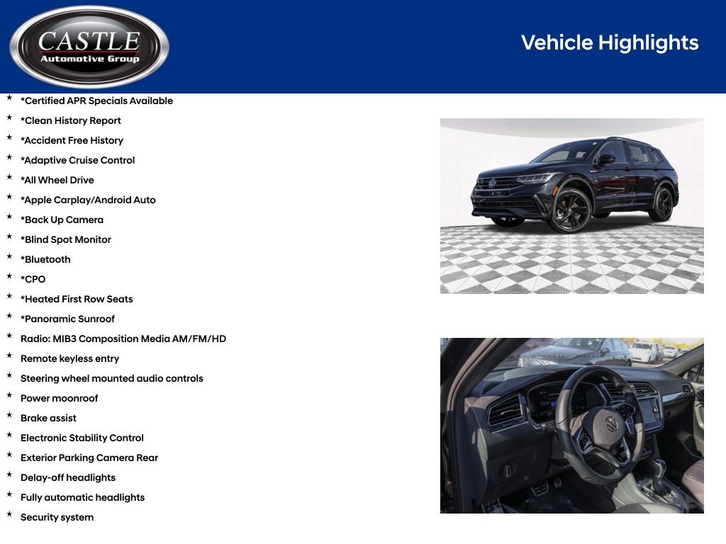 Used 2024 Volkswagen Tiguan SE R-Line image 4
