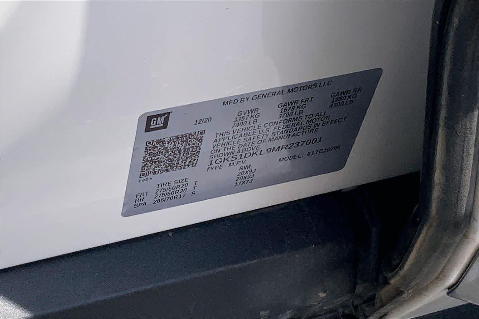 Used 2021 GMC Yukon Denali w/ Advanced Technology Package RWD image 37