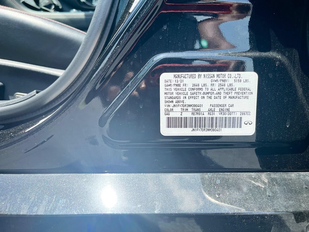 Used 2022 INFINITI Q50 Red Sport 400 AWD/4WD image 33