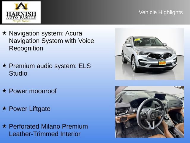 Used 2019 Acura RDX w/ Technology Package AWD/4WD image 7