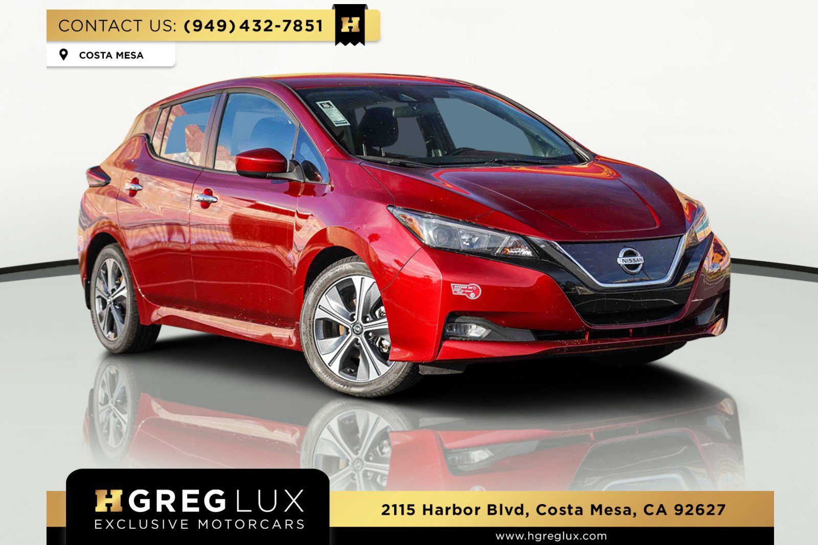 Used 2021 Nissan Leaf SV image 1
