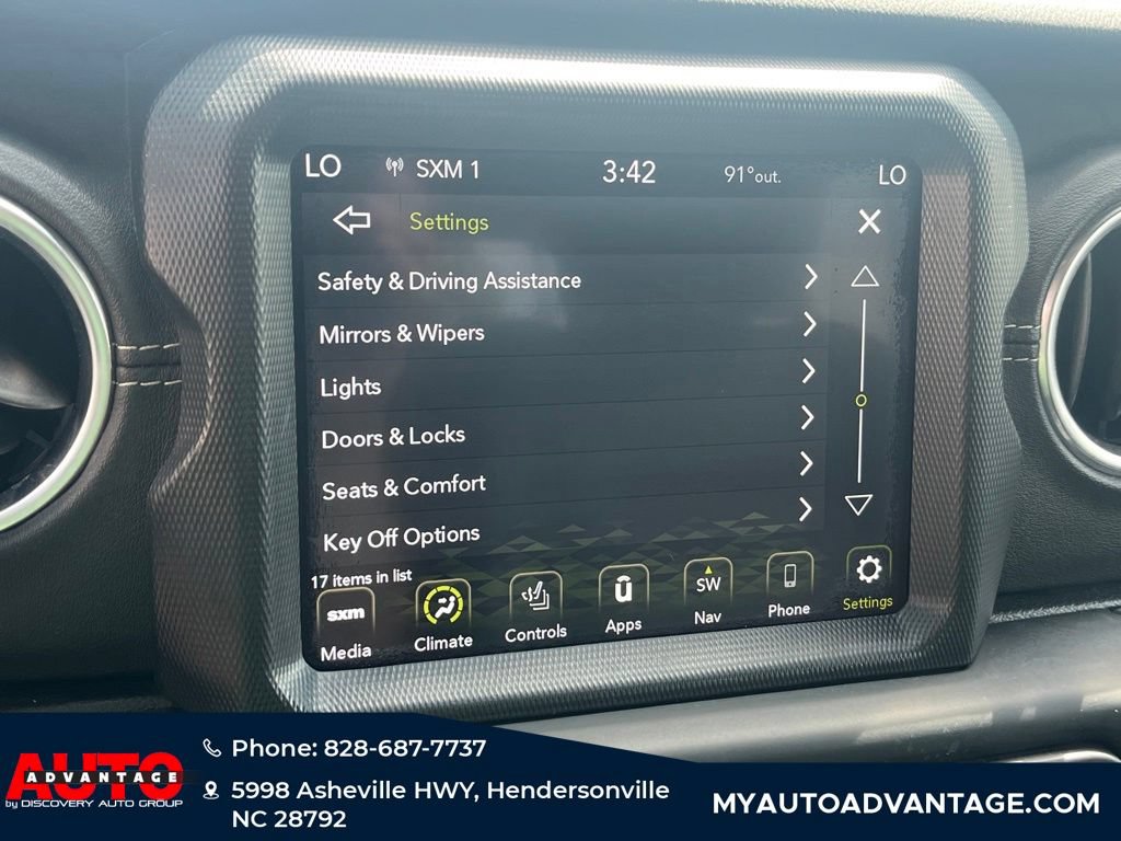 Used 2020 Jeep Gladiator Overland AWD/4WD image 17