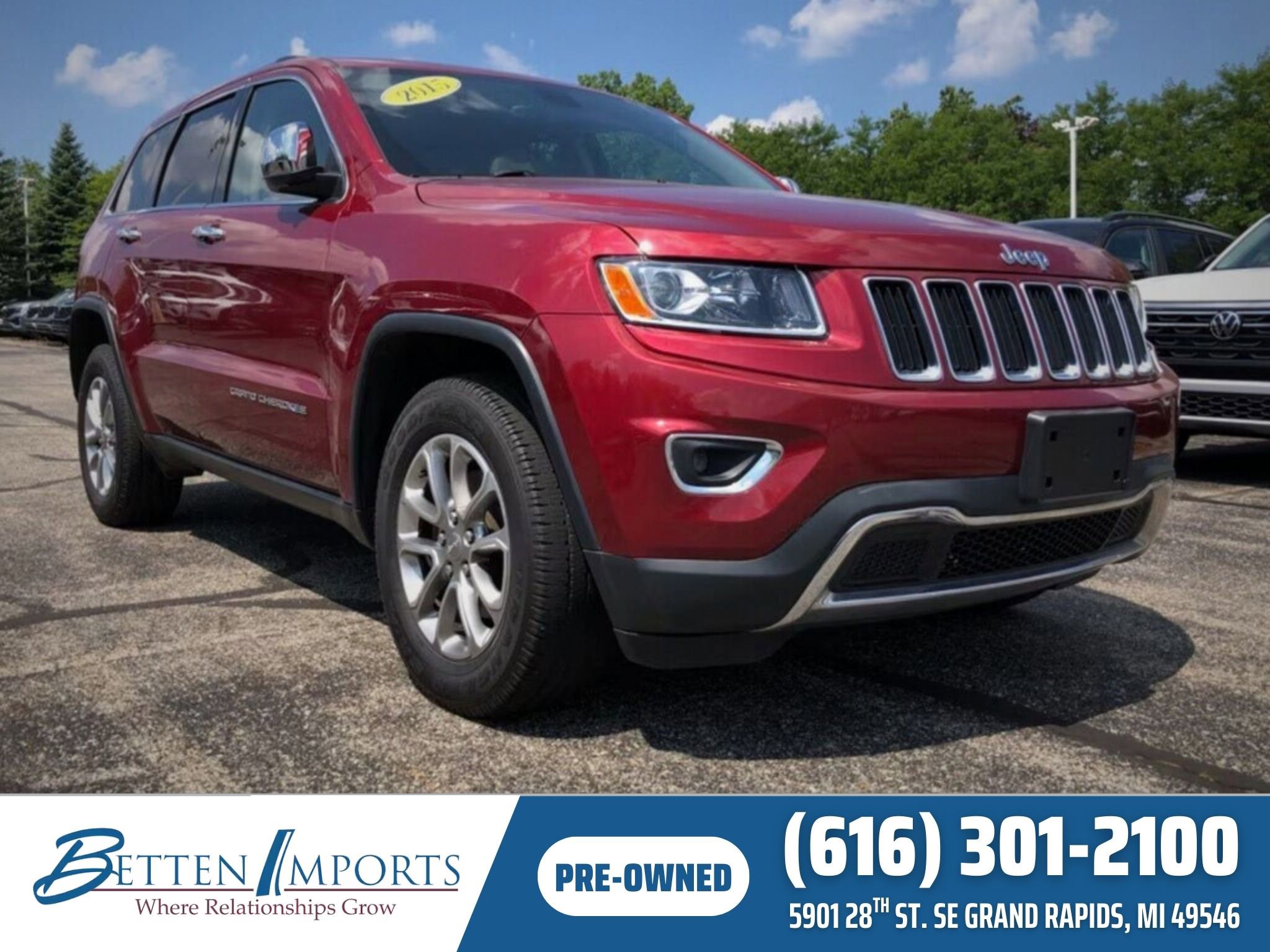 Used 2015 Jeep Grand Cherokee Limited image 1
