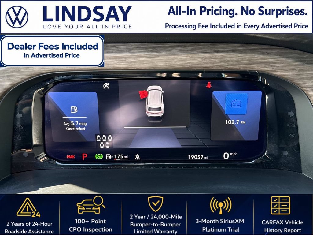 Used 2025 Volkswagen Atlas SEL AWD/4WD image 25