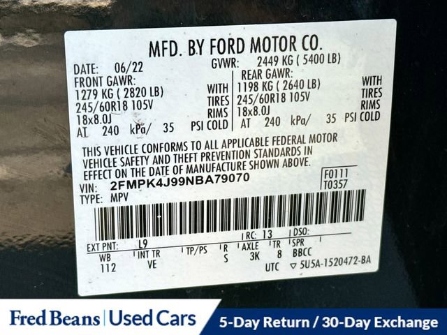 Used 2022 Ford Edge SEL w/ Convenience Package image 33