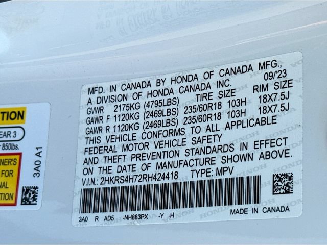 Certified 2024 Honda CR-V EX-L image 32