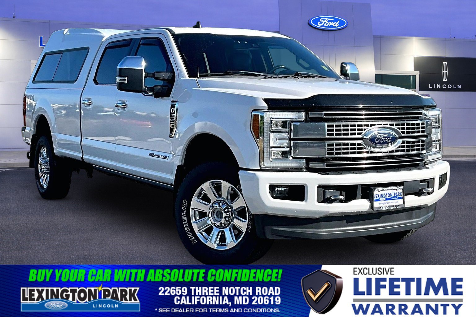 Certified 2019 Ford F350 Platinum w/ Platinum Ultimate Package