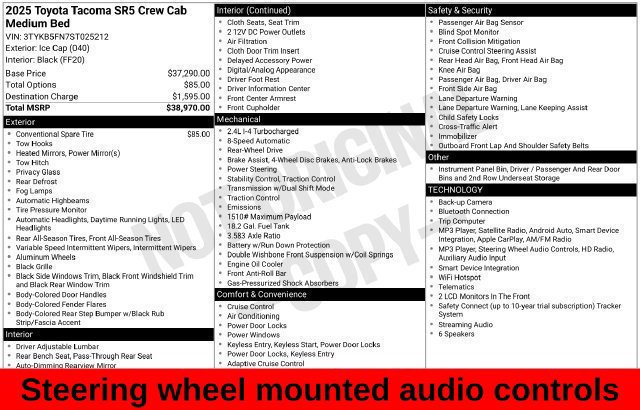 Used 2025 Toyota Tacoma SR5 RWD image 20