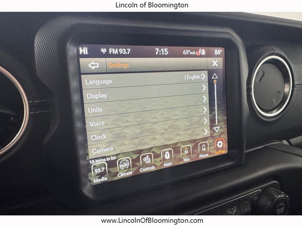 Used 2021 Jeep Wrangler Unlimited Sahara w/ Cold Weather Group image 55